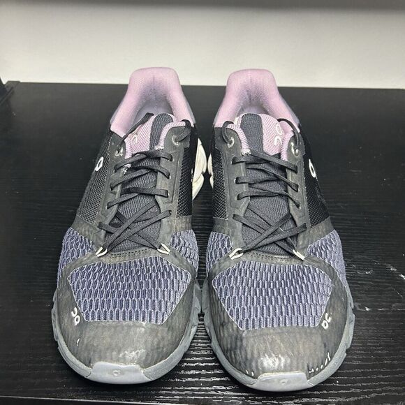 On Cloudflyer Mens Size 10.5 Black Running Shoes Sneakers - Picture 2 of 16